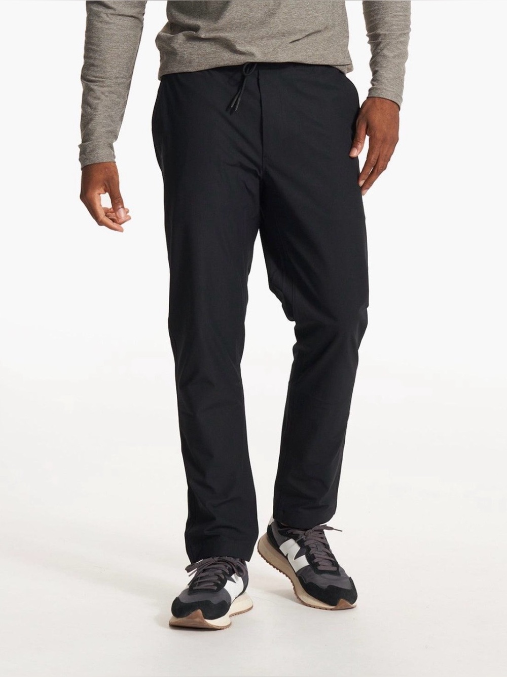 Vuori Meta™ Elastic Waist Pants — Men’s Size L — Black
